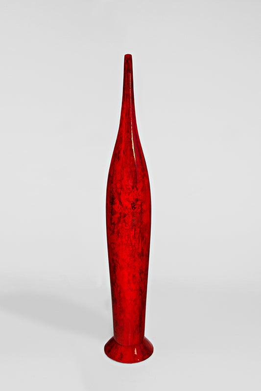 Contemporary flute Rouge volcanique