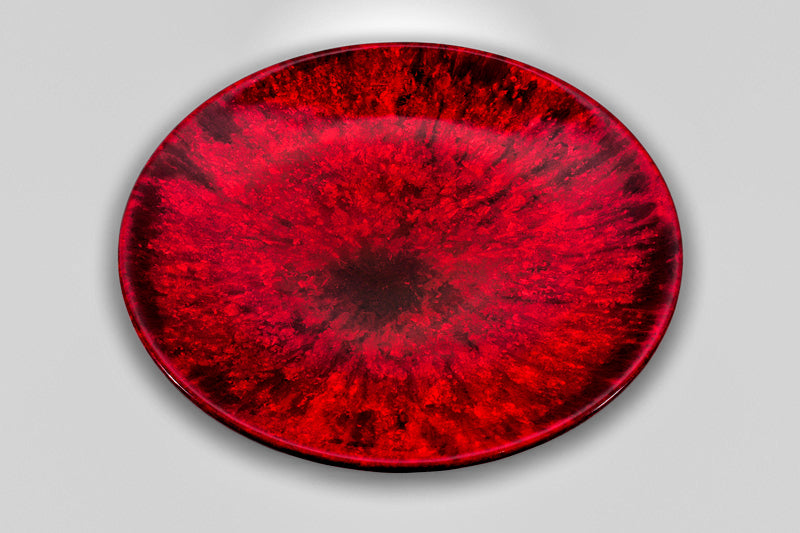 Plate Rouge volcanique