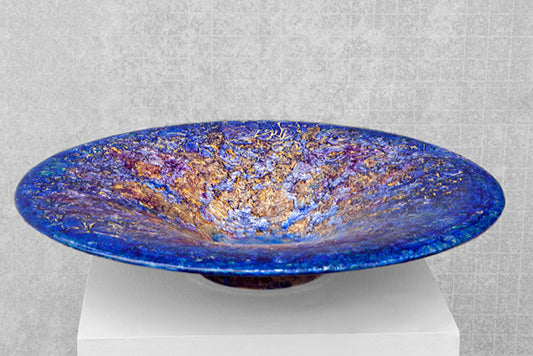 Bowl Radiation bleu métallique