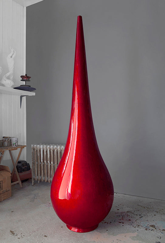 Flûte ballon Rouge d'orient dégradé Vendu