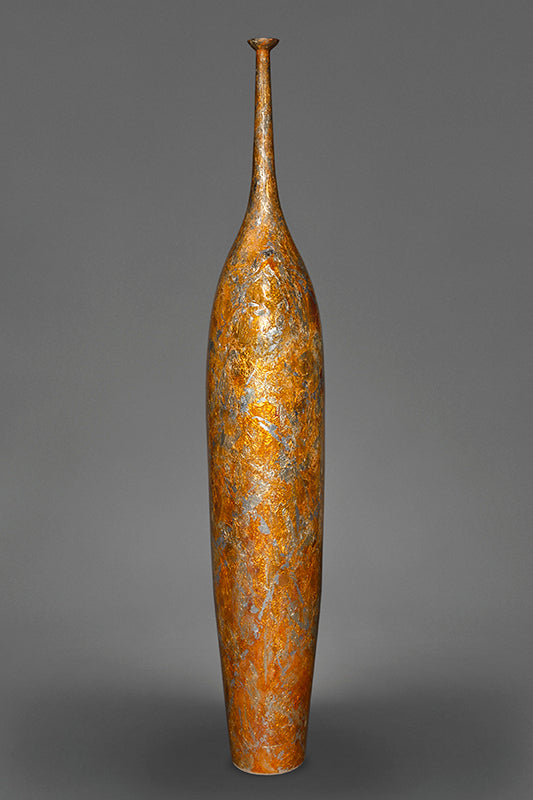 Contemporary flute Arlequin or argent