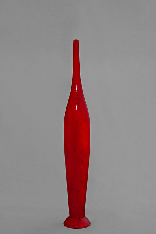 Contemporary flute Rouge flamboyant  sold