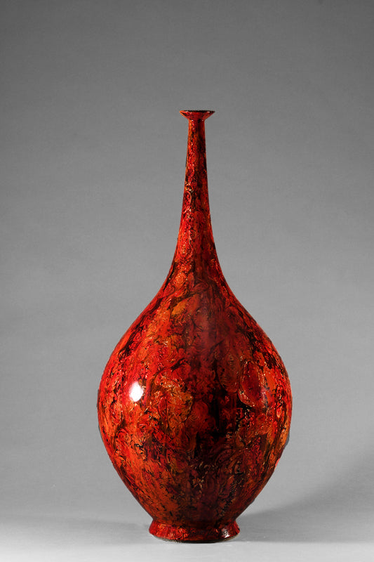 Flûte néoclassique ballon Rouge automne Vendu