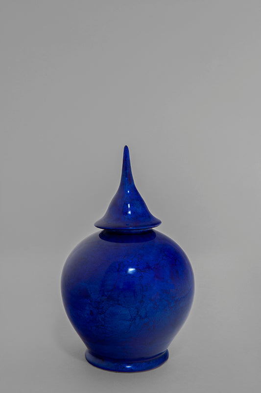 Jarre contemporaine Bleu volcanique Vendu