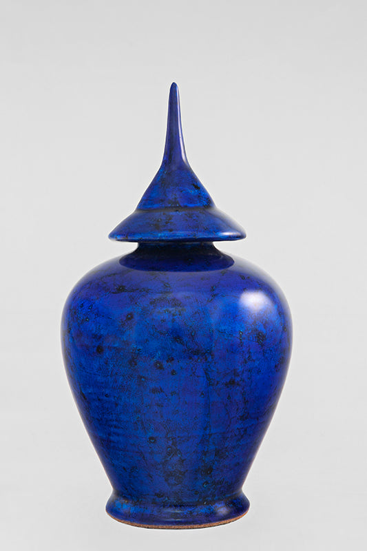 Jarre contemporaine Bleu volcanique Vendu