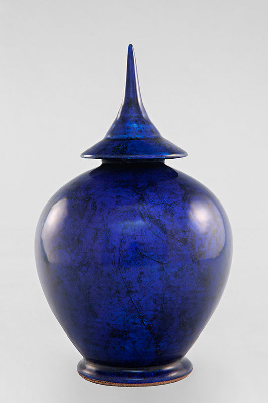 Jarre contemporaine Bleu volcanique Vendu